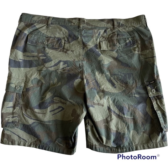 NWT Lee Cargo Camo Shorts - Picture 2 of 6